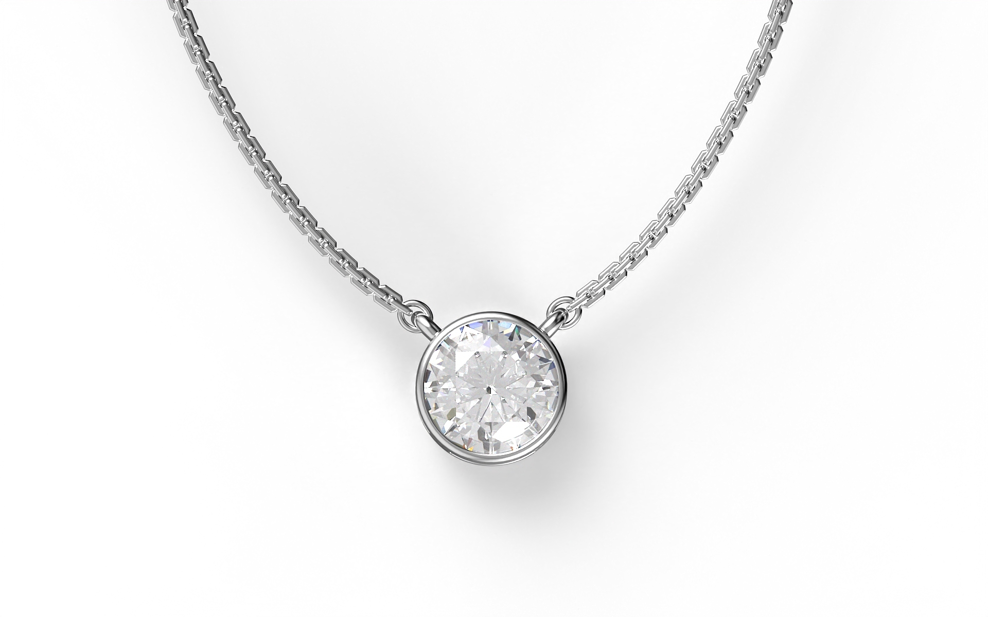 Колье Subtle Statement Necklace – Round