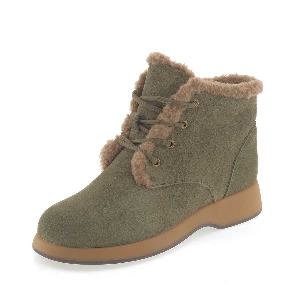 Ботинки женские BONAVI 25-ZBE27-12-206 зеленые