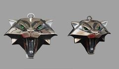 Силиконовый молд Голова ведьмака средняя