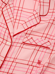 ФЛАНЕЛЕВАЯ ПИЖАМА С БРЮКАМИ