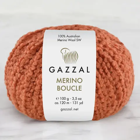 Пряжа Gazzal Merino Boucle 3774