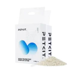 Набор 2 шт Тофу Наполнитель для кошек смешанного типа с функцией определения скрытой крови в мочи от PETKIT