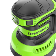 Эксцентриковая шлифмашина Greenworks OS325 24V аккумуляторная, без АКБ и ЗУ