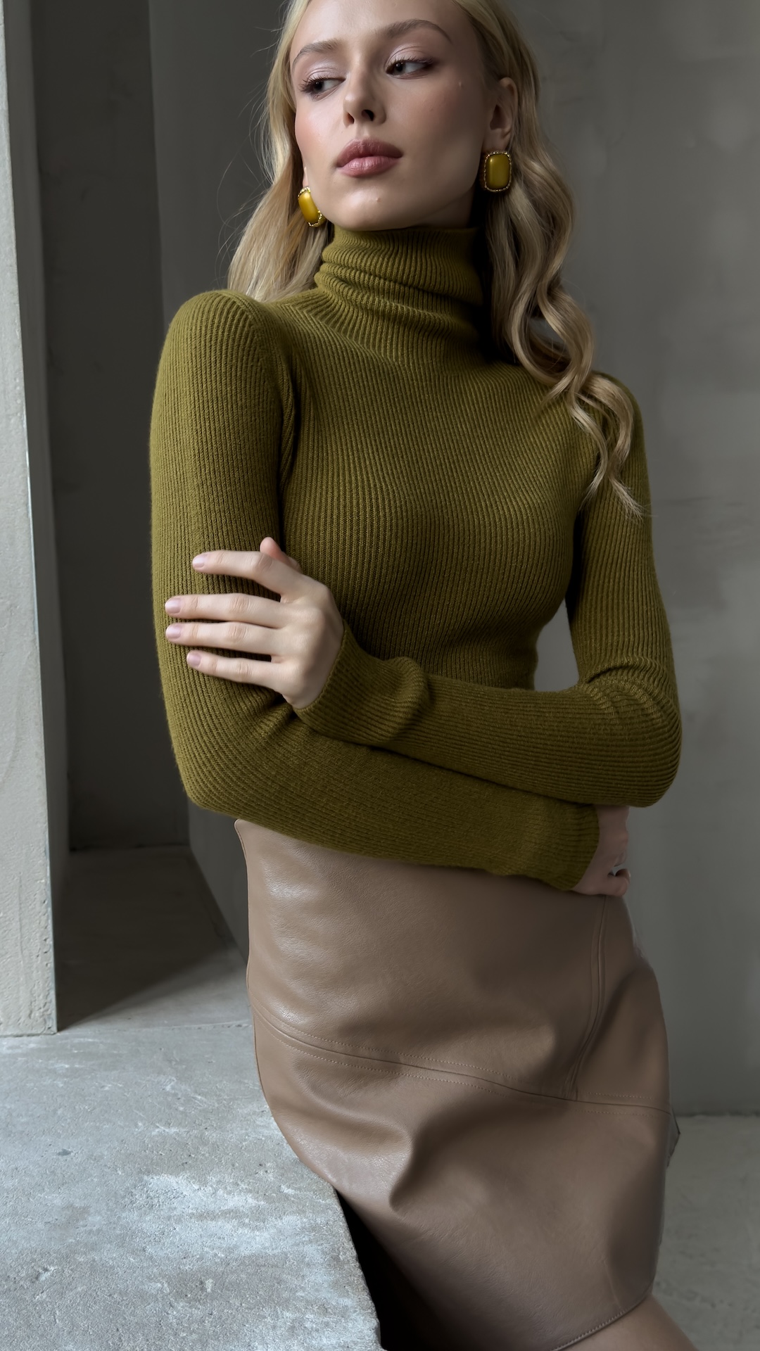 Водолазка из мягкого трикотажа