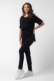 Футболка для беременных и кормящих 12549 черный