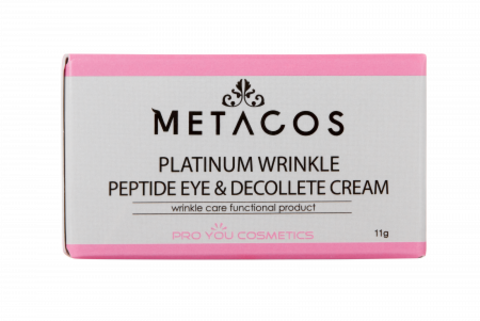 Pro You Metacos Platinum Wrinkle Крем вокруг глаз и зоны декольте, 11 г | Metacos Platinum Wrinkle Peptide Eye & Decollete Cream