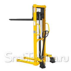 Штабелер ручной гидравлический SDJ 1516 (1500 кг 1,6 м фиксированные вилы)