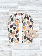 Пелёнка-кокон Mjölk Шарики