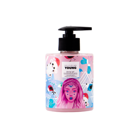 Selfielab YOUNG Гель для душа Зефирная вечеринка 300мл