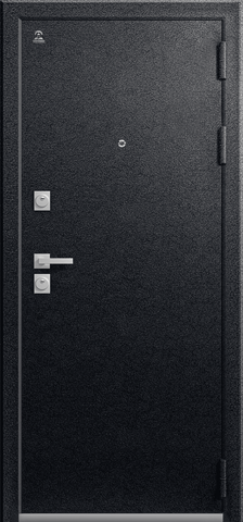 Теплая дверь входная Центурион С-101 (2026), 2 замка, 2 мм металл, (черный муар+седой дуб) #2