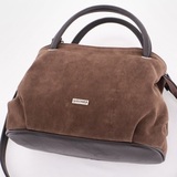 Сумка Саломея 278 эко-замша шоколад