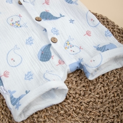 Боди-песочник из муслина