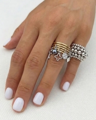 42157 - Кольцо LV широкое с подвесками