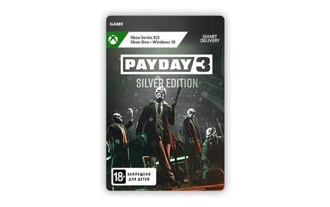 Payday 3 Silver Edition (цифровая версия) (Xbox One + Xbox Series X|S + Windows) (TR) (для ПК, цифровой код доступа)