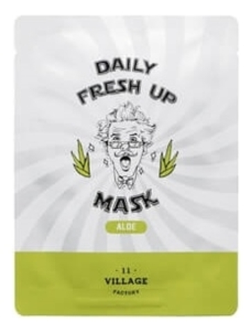 Village 11 Factory Daily Fresh Up Mask Aloe - Тканевая маска с экстрактом алоэ вера