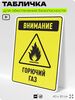 Табличка для обеспечения безопасности 
