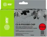 Картридж перезаправляемый струйный Cactus CS-R-PFI030BK-CHIP черный (55мл) для Canon imagePROGRAF TA-20/30/TM-240/340