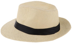 Шляпа соломенная с широкими полями Skully HA2504002 Beige