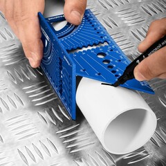 ЗУБР 3D, 7-в-1, угольник многофункциональный, Профессионал (34399)