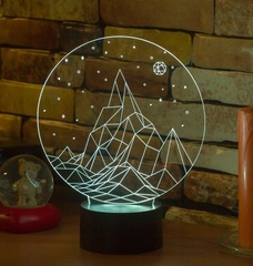 3Д-светильник 