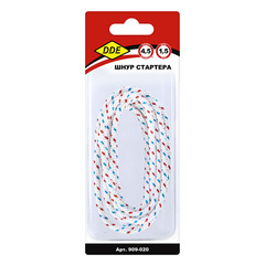 Шнур стартера в блистере DDE ?4,5 мм ? 1,5 м