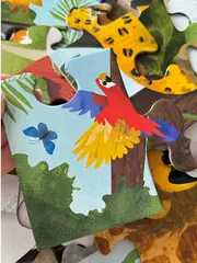 Пазл «Дикие животные», Crocodile Creek, 36 элементов