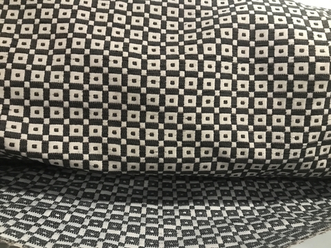 Ткань обивки сидений на ГАЗ 21 2, 3 серии черный квадрат