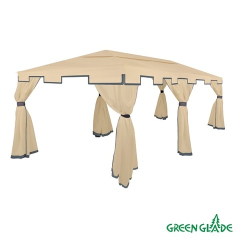 Шатер-беседка Green Glade 1048 3х6х2,5м, полиэстер