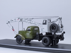 ZIL-164 Truck Crane LAZ-690 khaki-gray Start Scale Models (SSM) 1:43
