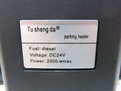 Автономный отопитель салона 2 кВт 24 вольта A2