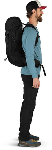 Картинка рюкзак туристический Osprey Talon 33 Stealth Black - 14