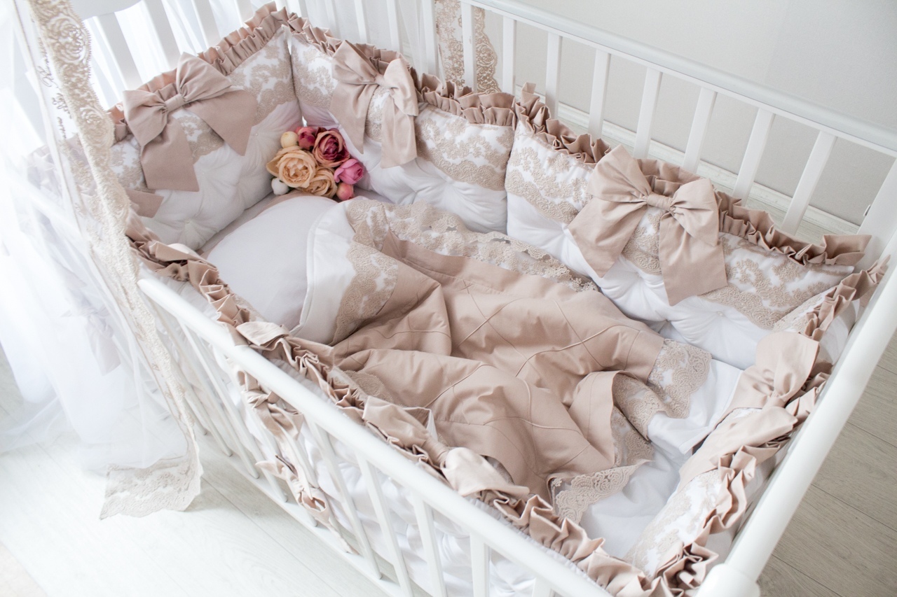 Сколько ткани нужно на бортики в детскую кроватку | Салон ткани и фурнитуры - Вельвет