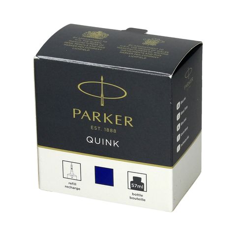 Флакон с чернилами Parker Quink Z13, 57 ml, Blue (1950376)