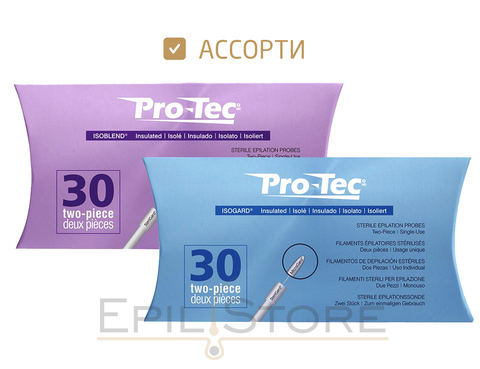 Ассорти - упаковка из 30 игл Pro-Tec разного типоразмера