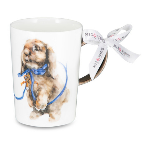 Кружка 450мл Mix&Match Синергия Милый кролик