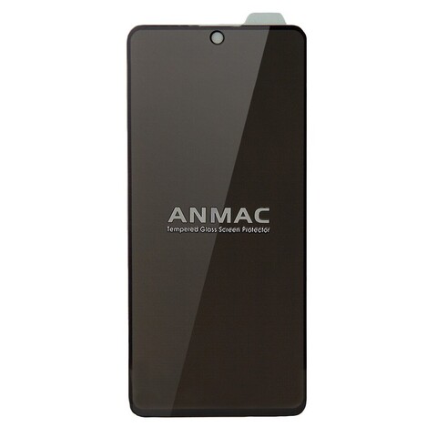 Защитное стекло 9H HD Privacy ANMAC для Samsung Galaxy A73 (Антишпион) (Черная рамка)