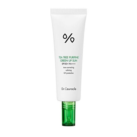 Dr.Ceuracle Tea Tree Purifine Green Up Sun SPF 50+ PA++++ , 50 ml.