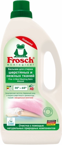 Средство д/стирки FROSCH д/шерстяных и нежных тканей 1500 мл ГЕРМАНИЯ