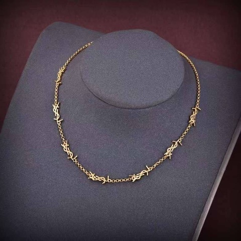 Колье и бреслет YSL