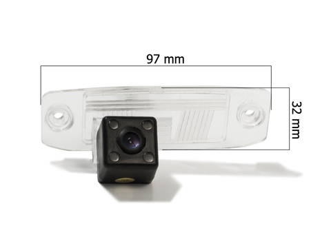 Камера заднего вида для Hyundai Elantra 07+ Avis AVS315CPR (#023)