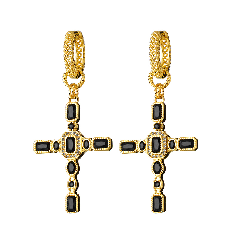 Серьги Violet GL Black Earrings 14000₽