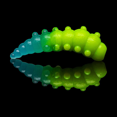 Силиконовая приманка SOOREX PRO Bait MAJOR 42mm 1,9 г цвет 216 (Chartreuse/Blue glow Cheese-ШАРТРЕЗ/ГОЛУБОЙ СВЕТОНАКОПИТЕЛЬНЫЙ СЫР)  6pcs.