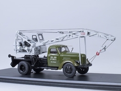 ZIL-164 Truck Crane LAZ-690 khaki-gray Start Scale Models (SSM) 1:43