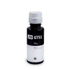 Совместимые чернила черные для HP GT51 - 90мл. Black pigment