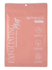ALMASPA Шелковая пилинг-варежка (цвет коралловый)