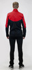 Утеплённый лыжный костюм ArsWear Red-Black Training со спиной мужской