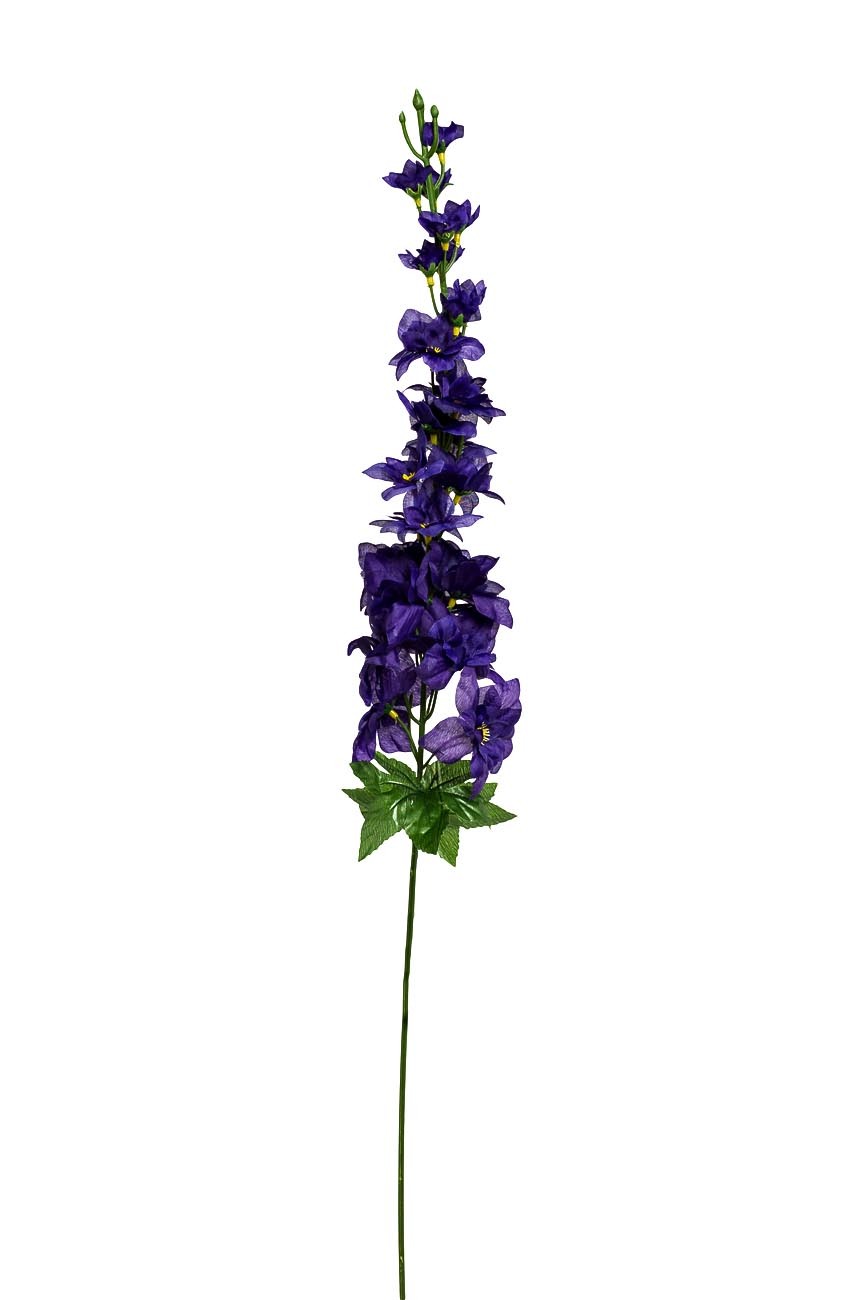 Искусственные цветы Искусственный цветок Дельфиниум синий 86см Garda Decor 8J-17S0018/2 TT-00001385_1.jpg