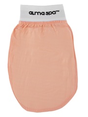 ALMASPA Шелковая пилинг-варежка (цвет коралловый)