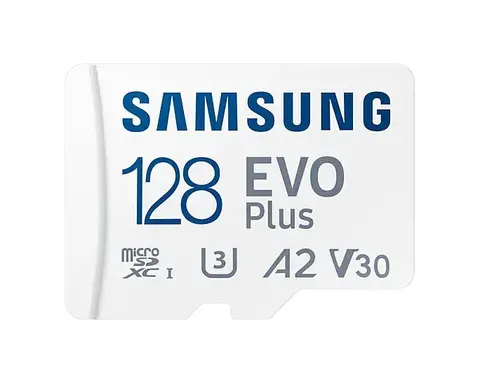 Карта пямяти Micro SDXC 128Гб (Samsung, Class 10, адаптер SD)
