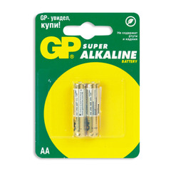 ДЖИ ПИ Элемент питания алкалиновый, тип LR14 / С, 14A-U2 Ultra, 1,5V (бл.2шт)